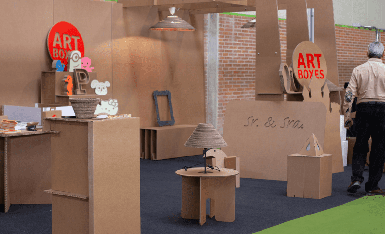 Fabricación de Stands personalizados en Cartón