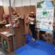 montar un stand de cartón