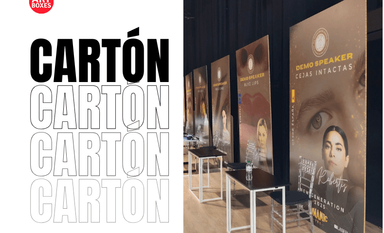 soluciones creativas en cartón Zaragoza Artboxes