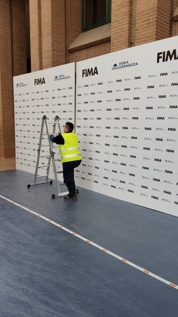 nacional de Maquinaria Agrícola (FIMA 2026) photocall artboxes