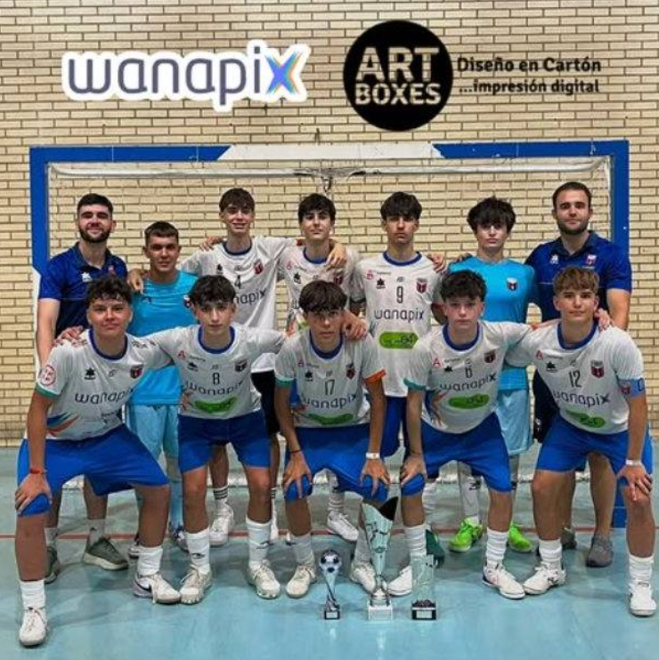 wanapix cadete artboxes sala 10 deporte aragonés patrocinio